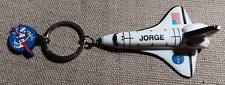 Vintage Plastic NASA Space Shuttle Key Chain with the name, 