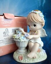 Precious Moments Dreams Bloom With A Seed Of Faith 114031 Angel Limited Box  picture