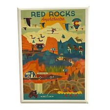 Red Rocks Amphitheater magnet Colorado Fridge Magnet Souvenir picture