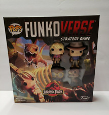 FUNKO POP FUNKOVERSE Jurassic Park 100 Strategy Game BRAND NEW SEALED picture