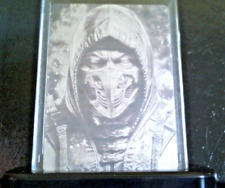 NEXUS MINT 1oz .999 Fine Silver #5 OF10- Mortal Kombat Scorpion Fine Silver Card picture