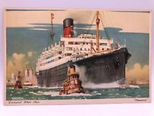 Postcard Cunard White Stars Cruise Liner Lamaria Unposted picture