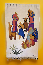 Vintage Olga Fisch INDIOS modernist Tapestry Woven Wall Hanging Ecuador picture