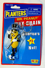 Planters Peanuts Mr. Peanut FUN 4 ALL Character Key Chain Figure NEW In Package picture