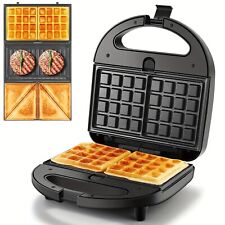 OSTBA 3 in 1 Sandwich Maker Panini Press Waffle Iron Set picture