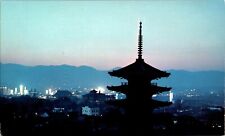 Yasaka Pagoda, Hokan-ji Temple, Kyoto, Japan  chrome Postcard picture