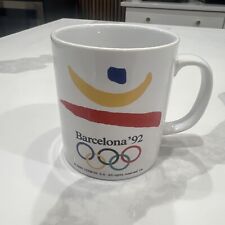 Vintage Mug Cup Barcelona Spain Olympics 1992 picture