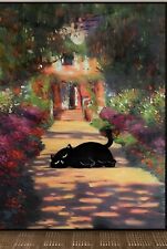 🐈‍⬛RARE Famous Artist Oil paintings Now With Funny black Cat. Must L@@k❤️ picture