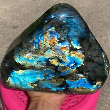 9.59LB Natural Large Gorgeous Labradorite Quartz Crystal Stone Specimen Healing picture