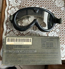 VINTAGE STEMACO MILITARY GOGGLES SUN WIND DUST IN ORIG BOX PORT HURON MICHIGAN picture