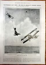 Best 1918 illustrated newspaper WW I 