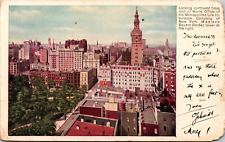 View from Roof of Metropolitan Life Insurance Co. NEW YORK CITY – Postcard picture