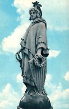 Statue Of Freedom On Top Of Capitol Washington Vintage Postcard Unposted picture