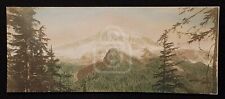 Beautiful Hand Tinted Photo of Mt Rainier, Washington. C 1920's-30's  picture
