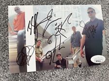 Barenaked Ladies signed JSA COA Promo Postcard  by All 5 members  psa bas picture