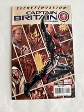 Captain Britain and MI13 #1 Marvel Comics 2008 NM Secret Invasion 1st Print picture