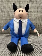 Toy Factory Dilbert The Boss Plush Stuffed Doll W Tags Pointy Hair Blue Suit  picture