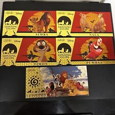 24k Gold Foil Plated The Lion King Banknote Set Disney Collectible picture