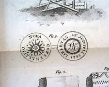 Nova Constellatio Coin in American Colonies & Botany Bay Australia 1786 Magazine picture