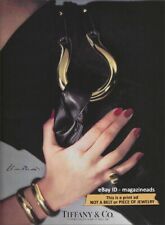 vintage TIFFANY & CO. Jewelry & Accessories 1-Page PRINT AD 1988 ELSA PERETTI picture