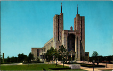 Vintage 1959 Newly Built Photo Cathedral Mary Our Queen Baltimore MD Postcard  picture