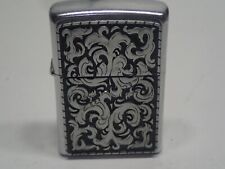 Awesome Zippo Metal Etched lighter Marked 03 should be from 2003 Nice picture