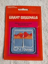 Vintage 1975 GRANT ORIGINALS - CN TOWER Patch - Brand New/Sealed picture