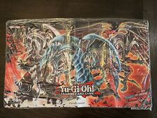 2019 NYCC New York Comic Con Exclusive Yugioh Playmat Blue Eyes Brand New Sealed picture