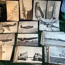 125 Vtg WWII Military Aircraft, Bombers, Tanks,  Battle Ships Litho Photos picture