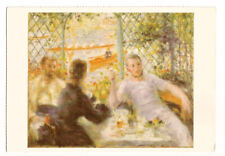 Renoir Painting Postcard The Rowers picture