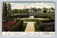 Brockton MA-Massachusetts, Circle Highland, Antique, Vintage c1906 Postcard picture