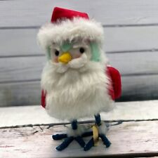 Target Wondershop 2020 Featherly Friends Bird Christmas Santa Figurine KLAUS picture