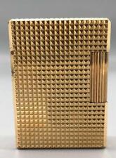 Gas Lighter Model No. Line 1 Brass Gold S.T.DUPONT picture