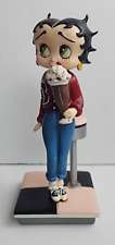Vintage Betty Boop Figurine The Danbury Mint Campus Cutie w/ Milkshake picture