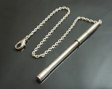 Authentic HERMES Ballpoint pen agenda chain vintage 3 Sterling Silver #2892 picture