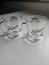 Vintage Vernor's 100th Anniversary Glass Mugs/Glass - Great Hot or Cold - 6 Oz. picture