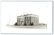 c1950's Court House Building Scene Street Monticello Utah UT RPPC Photo Postcard picture