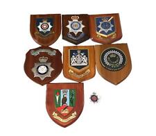 Obsolete Greater Manchester Police Badge Queens Crown Shield Crest Plaque UK Lot picture