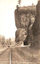 Vintage Postcard Columbia Highland Oregon Railroad Train  Real Photo RPPC picture