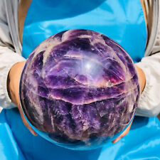 8.03LB Natural dream amethyst sphere Quartz crystal ball healing decor gift picture
