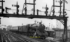 Railway Photo - Stopping train from Chester entering Shrewsbury c1957 picture