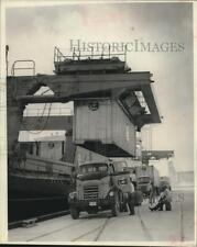 1959 Press Photo Steamship of the Pan Atlantic Steamship Corporation in Houston picture