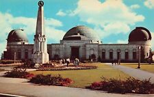 Los Angeles California Planetarium Observatory Griffith Park  Vtg Postcard A19 picture