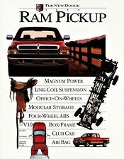 1995 Dodge Ram 1500 WS LT ST Laramie SLT Pickup Truck Dealer Sales Brochure picture