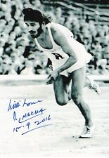 5x7 Original Autographed Photo of Former Indian Athlete Milkha Singh picture