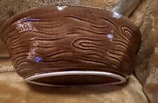 Maurice Of California  Grained  Look Glazed Serving Dish IM -100. Vintage, MCM. picture