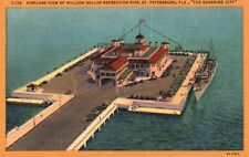 Postcard FL St Petersburg Million Dollar Recreation Pier 1934 Vintage PC e3312 picture