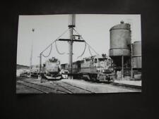 Railfans2 *334) 1978 RPPC Maine Central & BM Railroad Locomotives At Rigby Maine picture