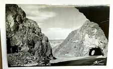 RPPC Wind River Canon Wyoming WY Tunnels Postcard  picture