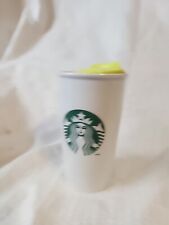 Starbucks Travel Tumbler - 2014 Double Wall Ceramic with Iconic Starbucks Logo picture